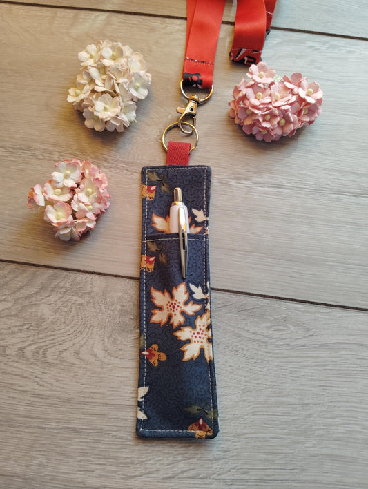 Pen pouch lanyard, pen holderlanyard, lanyard accessories