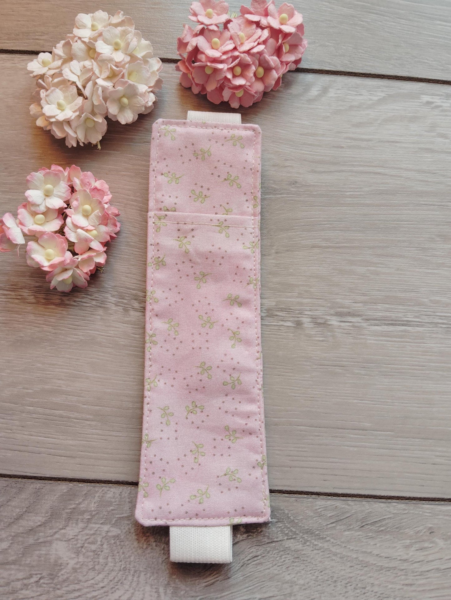 Pen holder/pouch, Journal Pen Holder, Pencil Holder, Pen Holder for Journal, Fabric Pen Holder, Diary Pen Holder, Pen Holder for Notebook