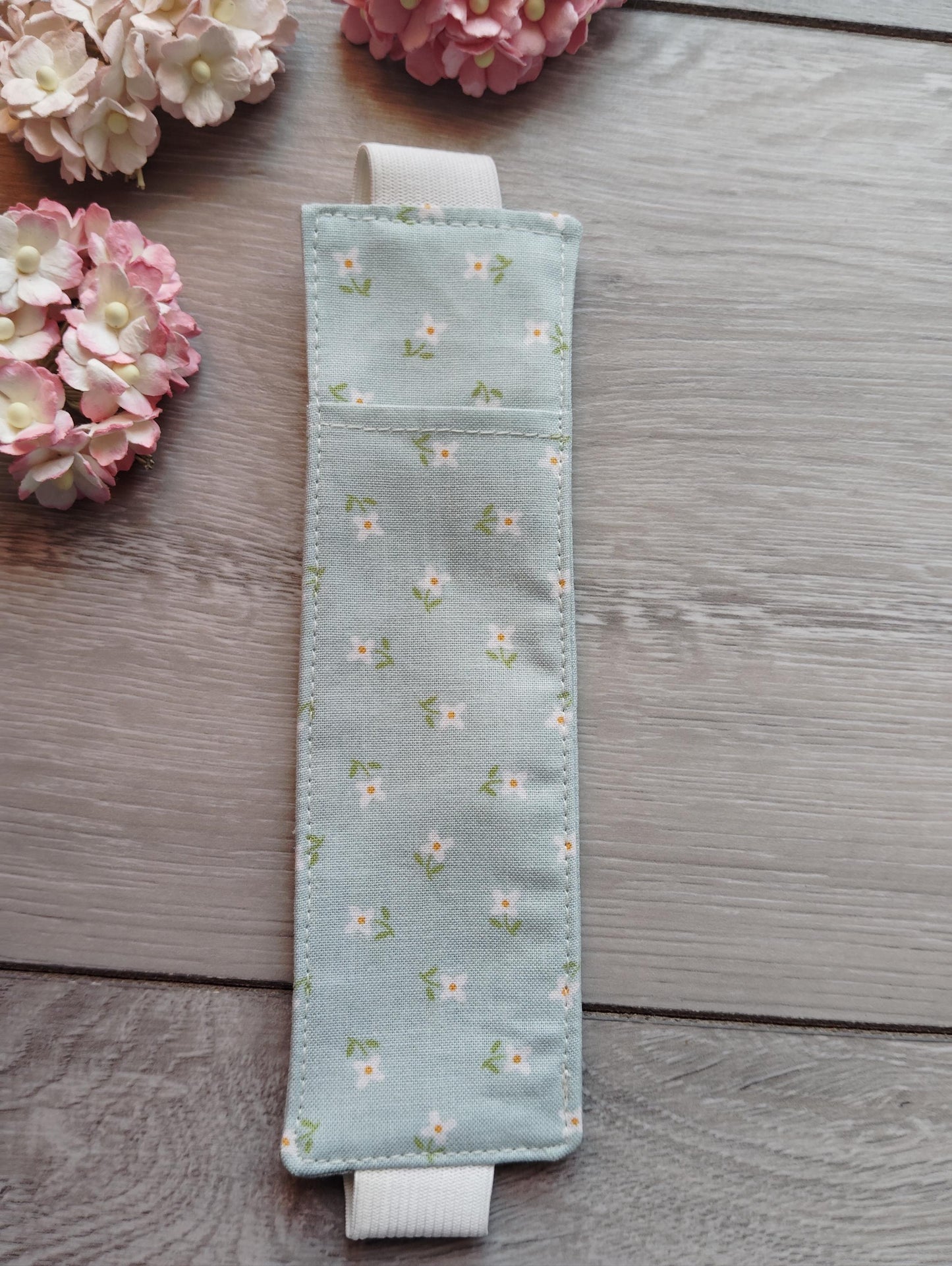 Pen holder/pouch, Journal Pen Holder, Pencil Holder, Pen Holder for Journal, Fabric Pen Holder, Diary Pen Holder, Pen Holder for Notebook