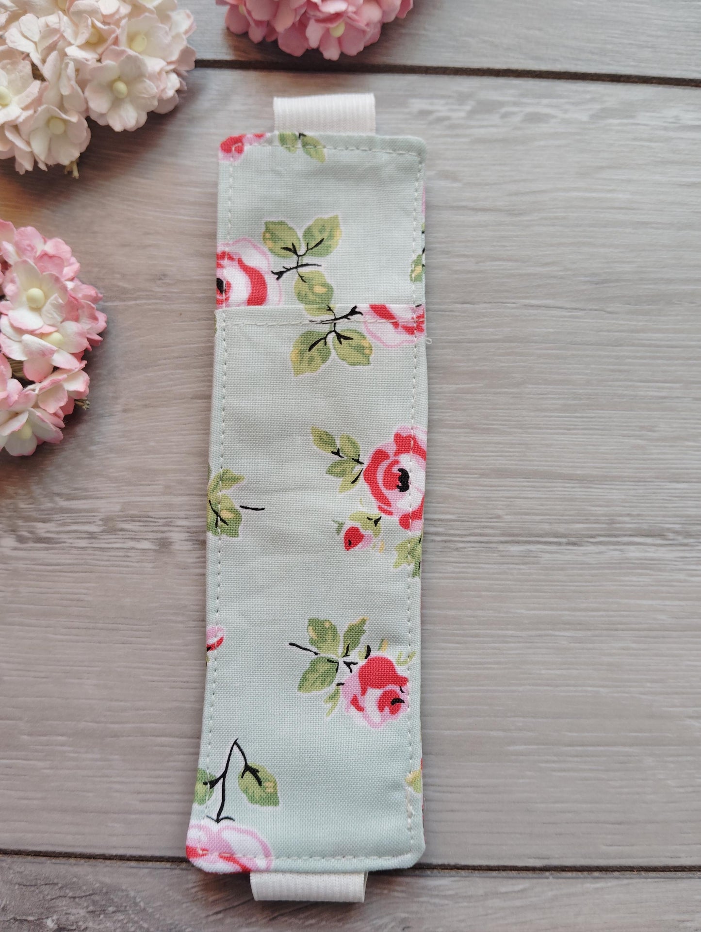 Pen holder/pouch, Journal Pen Holder, Pencil Holder, Pen Holder for Journal, Fabric Pen Holder, Diary Pen Holder, Pen Holder for Notebook