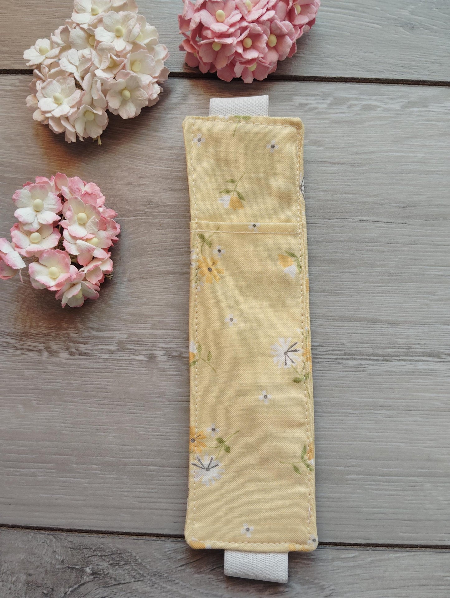 Pen holder/pouch, Journal Pen Holder, Pencil Holder, Pen Holder for Journal, Fabric Pen Holder, Diary Pen Holder, Pen Holder for Notebook